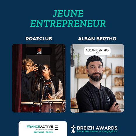 Finalistes Jeune Entrepreneur